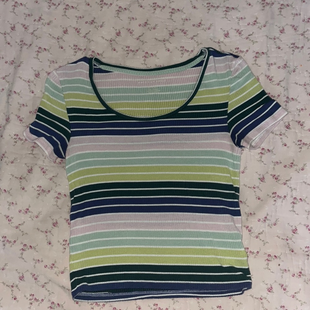 American Eagle striped top